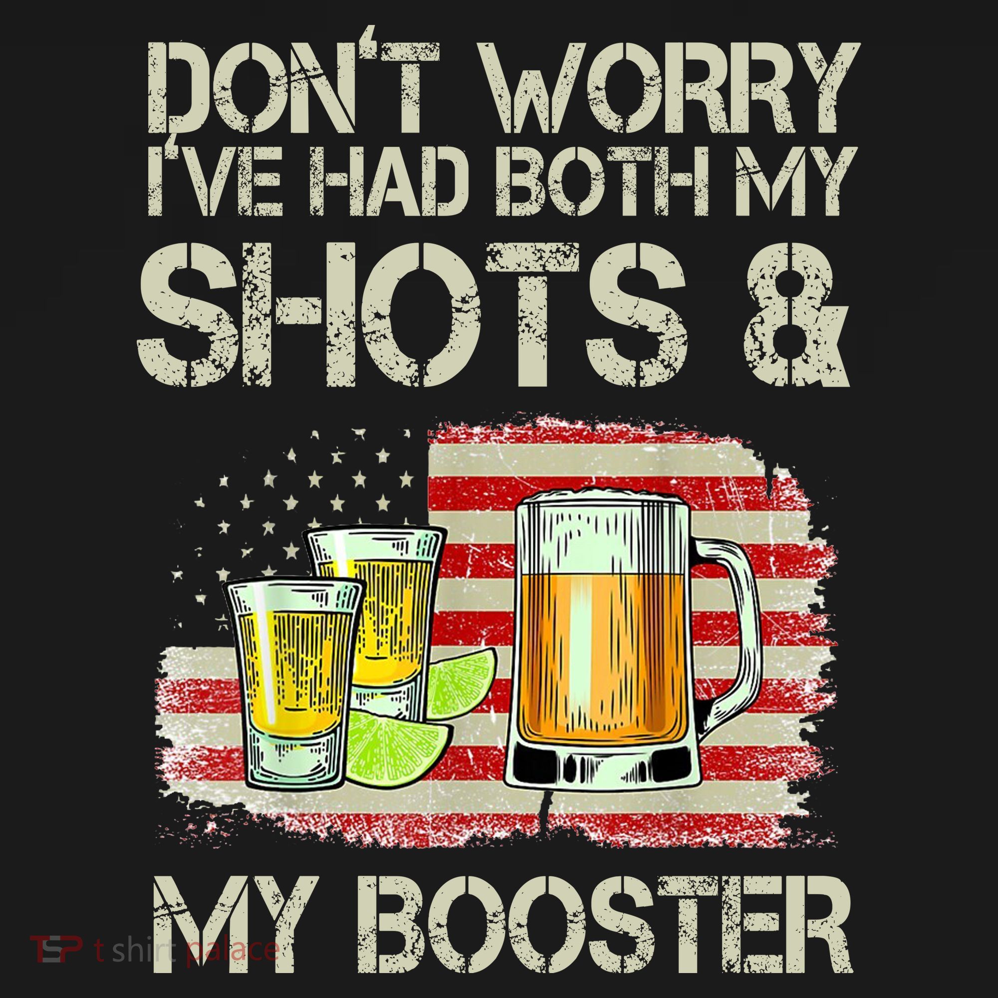 Don't Worry I've Had Both My Shots And My Booster Beer Women's Hoodie