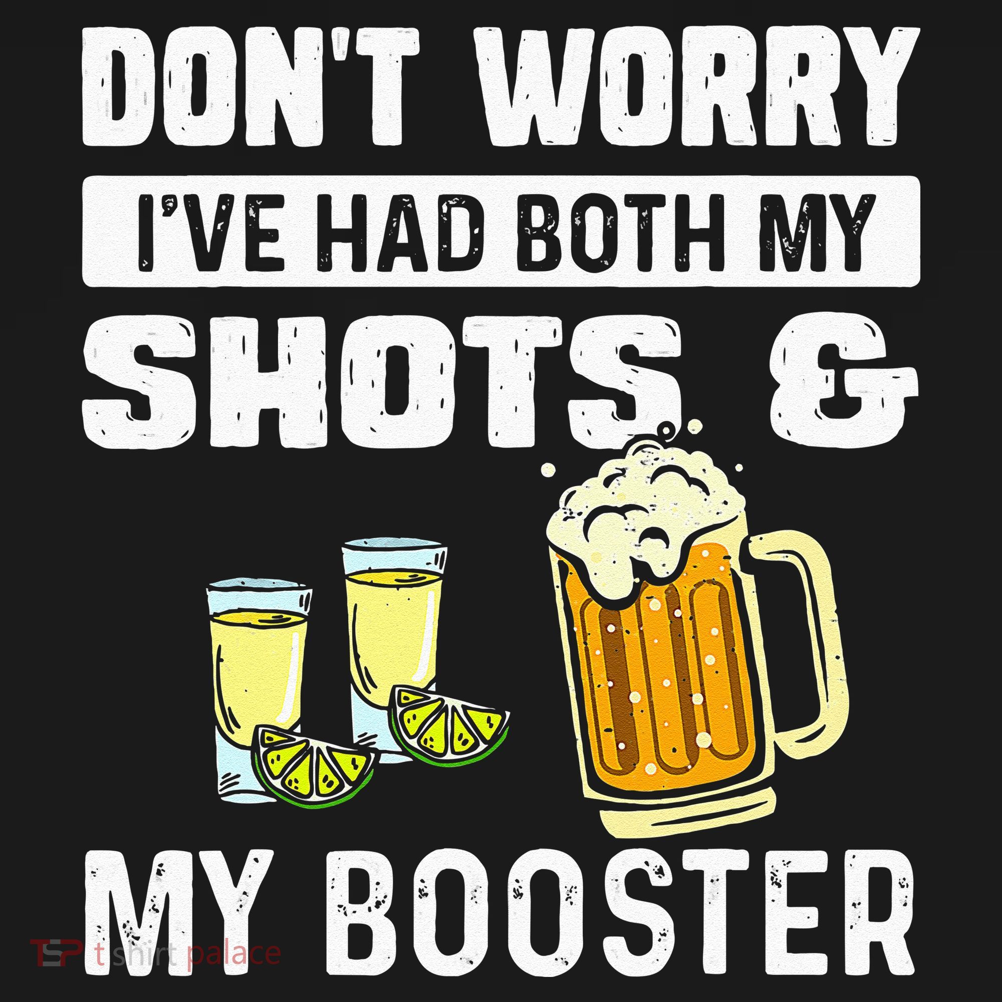 Dont Worry Ive Had Both My Shots And Booster Funny Vaccine Mousepad