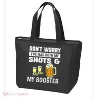 Dont Worry Ive Had Both My Shots And Booster Funny Vaccine Tote Bag thumb 3