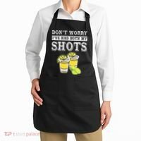 Don't worry I've had both my shots Funny Tequila Apron thumb 2