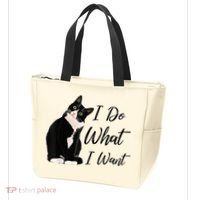 Do What I Want Tuxedo Cat Mom Cute Funny Graphic TShirt Tote Bag thumb 3