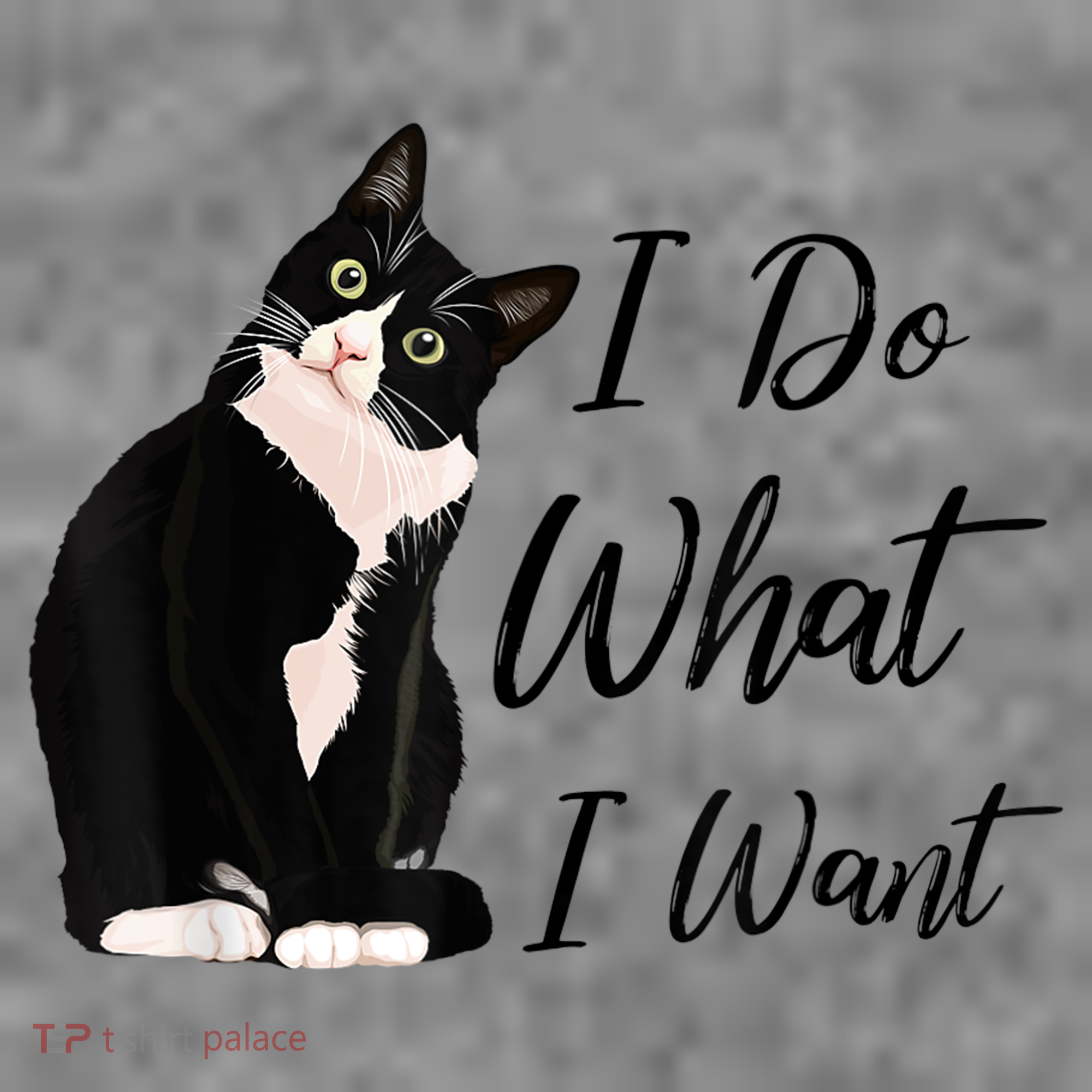 Do What I Want Tuxedo Cat Mom Cute Funny Graphic TShirt Toddler Hoodie