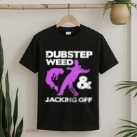 Dubstep Weed & Jacking Off Techno Rave Edm Festival Grunge T-Shirt thumb 2