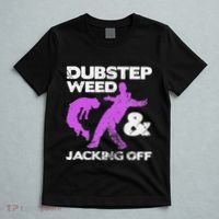Dubstep Weed & Jacking Off Techno Rave Edm Festival Grunge T-Shirt thumb 5