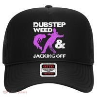 Dubstep Weed & Jacking Off Techno Rave Edm Festival Grunge Hat thumb 0