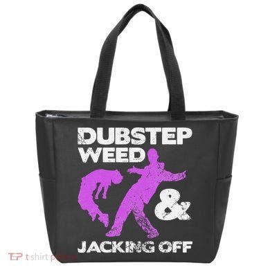 Dubstep Weed & Jacking Off Techno Rave Edm Festival Grunge Tote Bag