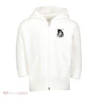 DonT Worry Kitten DaddyS Here Toddler Zip Fleece Hoodie thumb 0