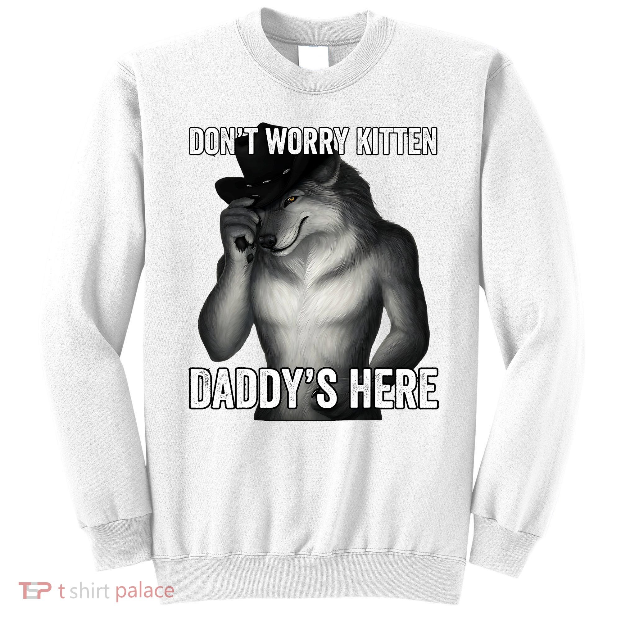 DonT Worry Kitten DaddyS Here Sweatshirt