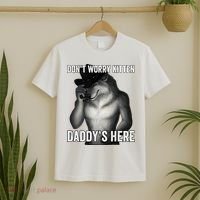 DonT Worry Kitten DaddyS Here T-Shirt thumb 2