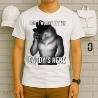 DonT Worry Kitten DaddyS Here T-Shirt thumb 6