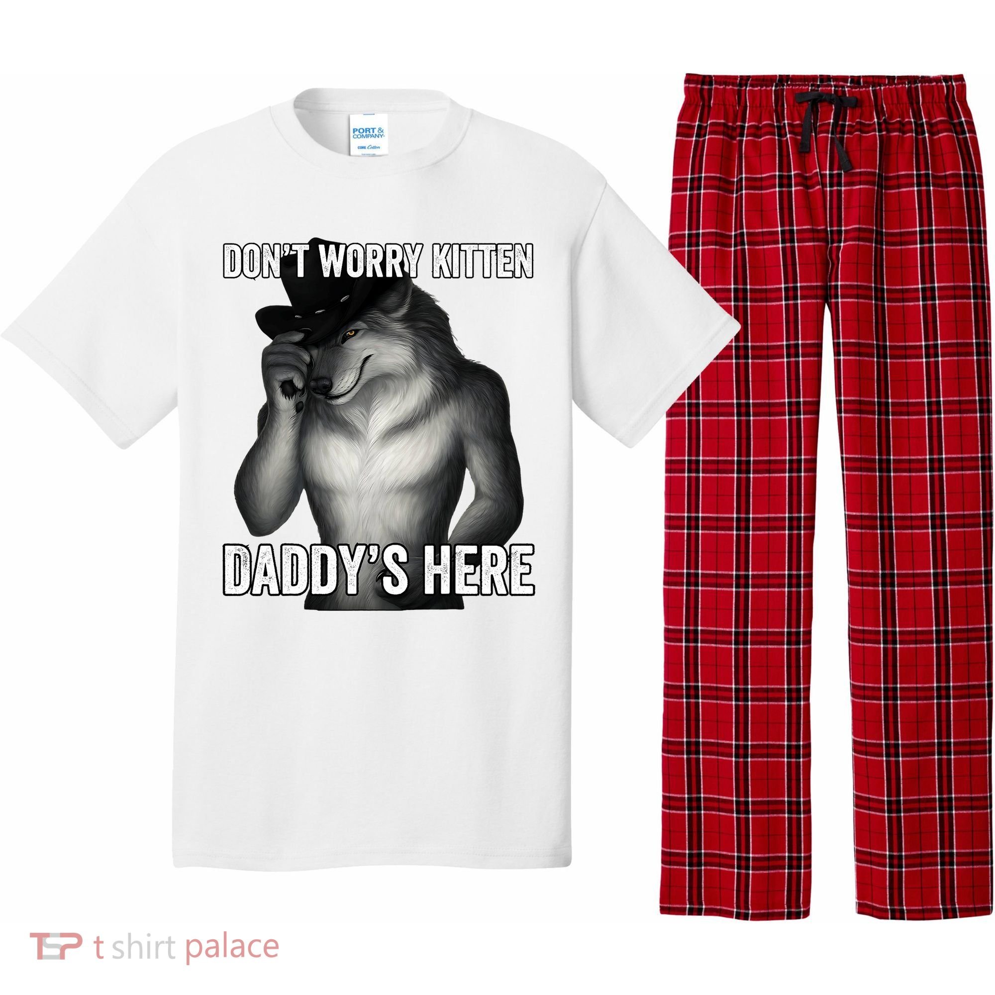DonT Worry Kitten DaddyS Here Pajama Set