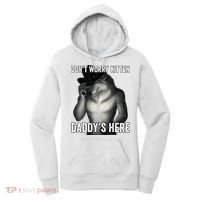 DonT Worry Kitten DaddyS Here Women's Hoodie thumb 0