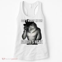 DonT Worry Kitten DaddyS Here Women's Tank Top thumb 0