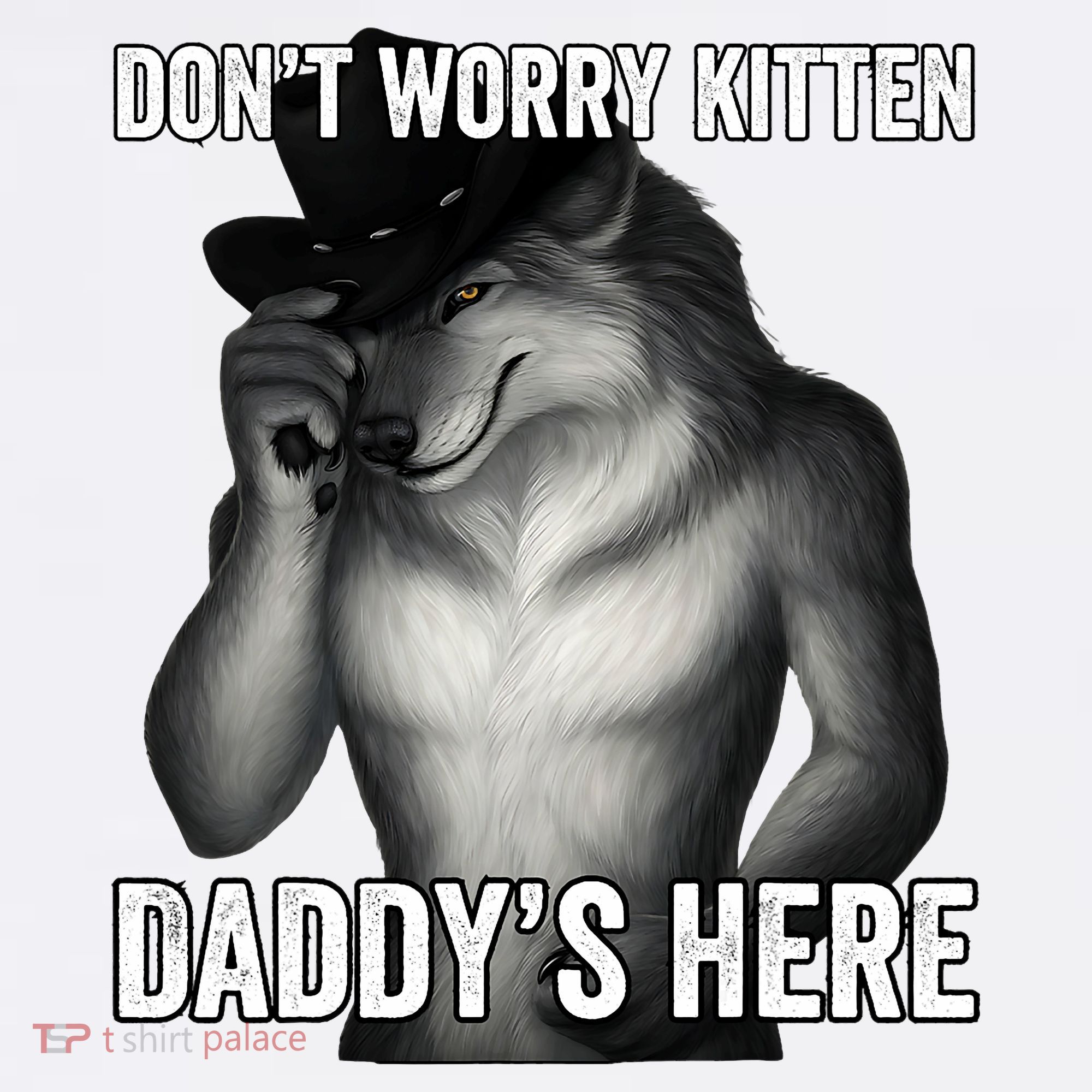 DonT Worry Kitten DaddyS Here Kids Long Sleeve Shirt