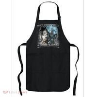Don't Worry Kitten Daddy's Here Alpha Wolf Apron thumb 0
