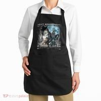 Don't Worry Kitten Daddy's Here Alpha Wolf Apron thumb 2
