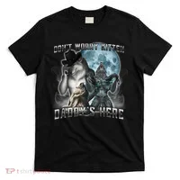 Don't Worry Kitten Daddy's Here Alpha Wolf T-Shirt thumb 0