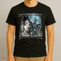 Don't Worry Kitten Daddy's Here Alpha Wolf T-Shirt thumb 3