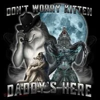 Don't Worry Kitten Daddy's Here Alpha Wolf Coffee Mug thumb 5