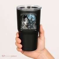 Don't Worry Kitten Daddy's Here Alpha Wolf Tumbler thumb 2
