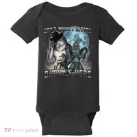 Don't Worry Kitten Daddy's Here Alpha Wolf Baby Bodysuit thumb 0
