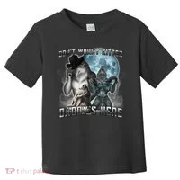 Don't Worry Kitten Daddy's Here Alpha Wolf Toddler T-Shirt thumb 0