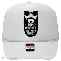 I Drink Whiskey And I Know Things Hat thumb 0
