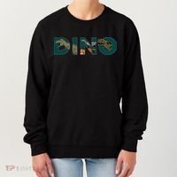 Dino Word Logo Women's Sweatshirt thumb 0