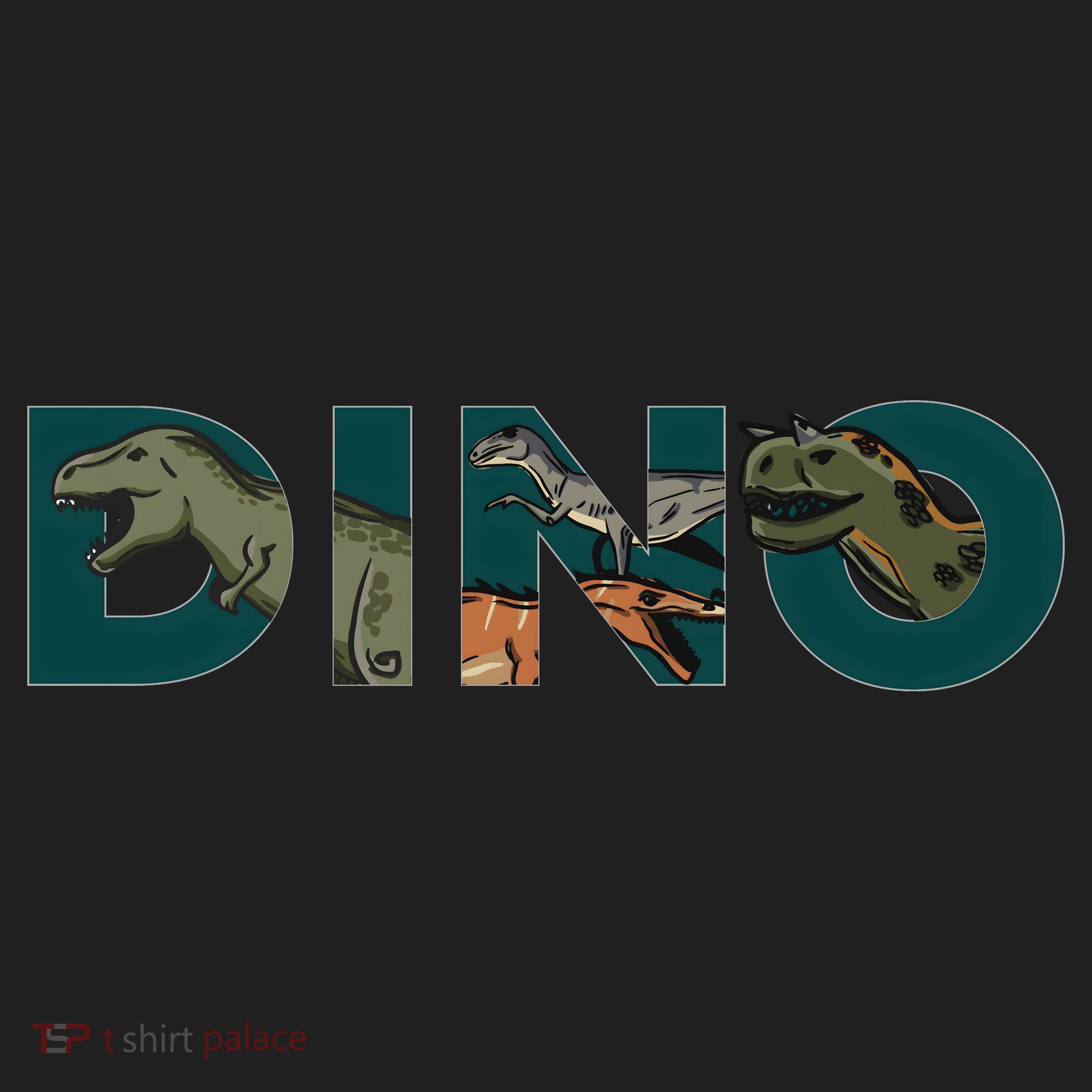 Dino Word Logo Women's Sweatshirt