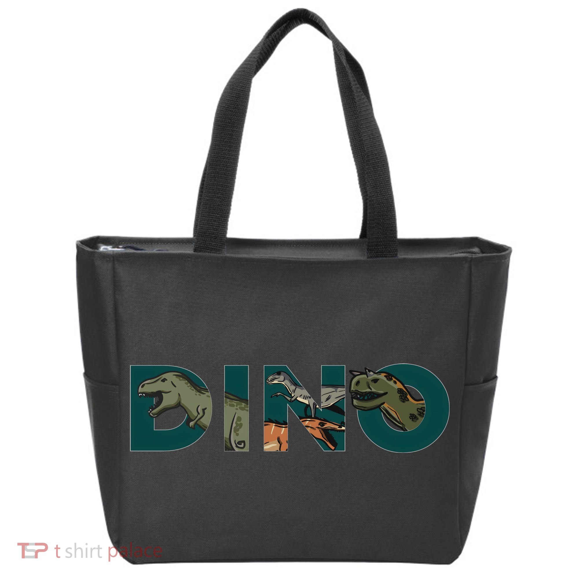 Dino Word Logo Tote Bag