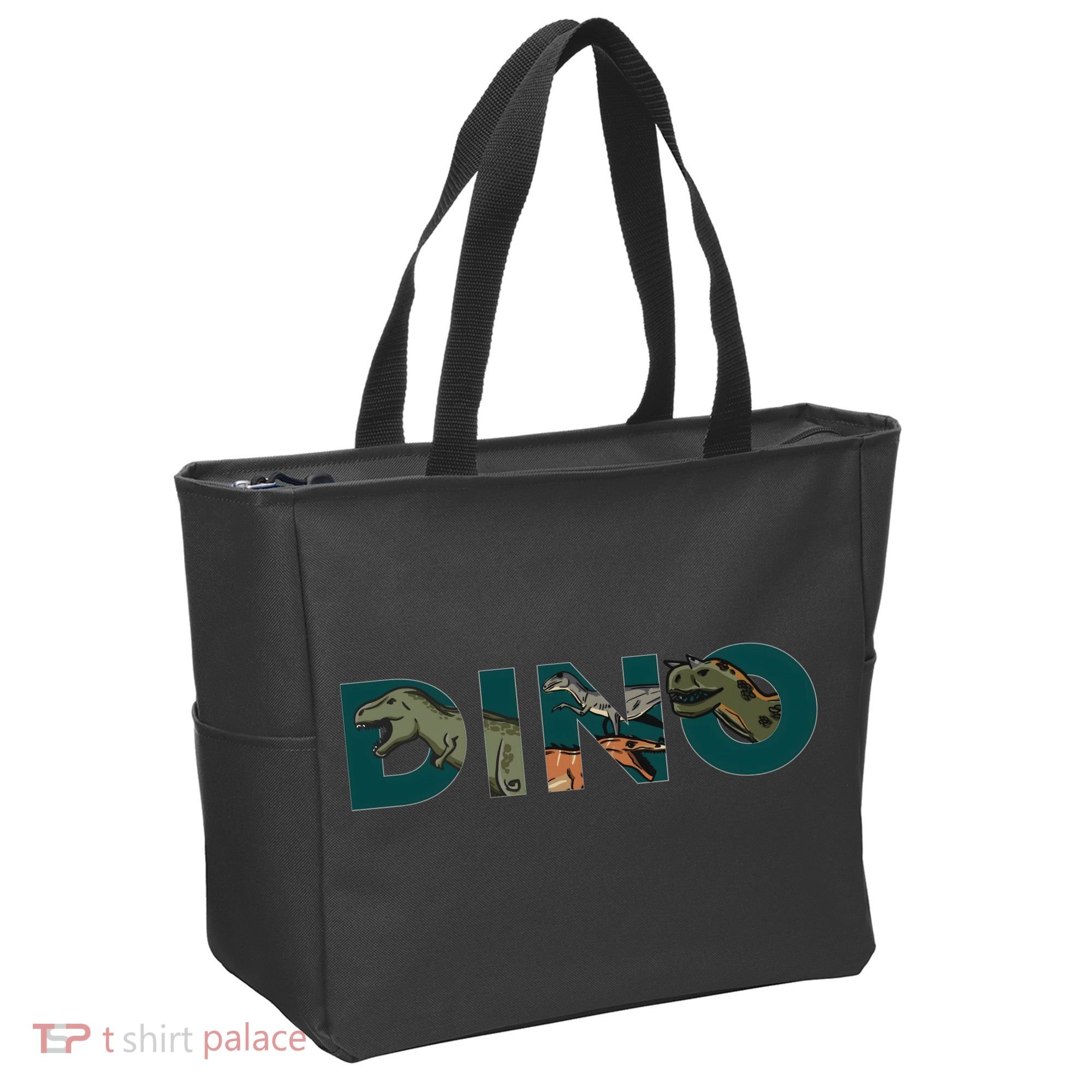 Dino Word Logo Tote Bag