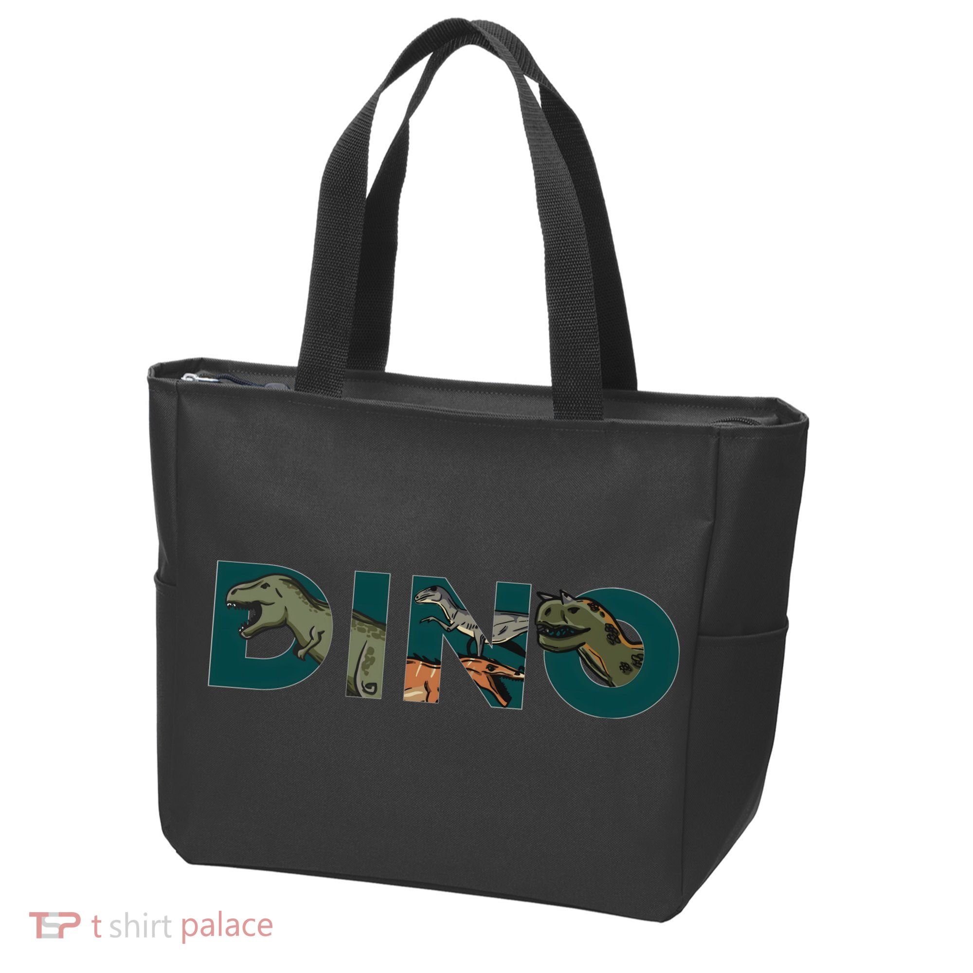 Dino Word Logo Tote Bag