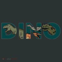Dino Word Logo Infant Baby Jersey Bodysuit thumb 2