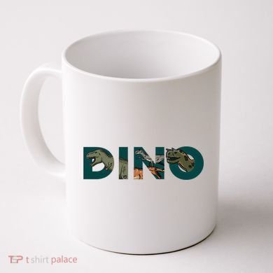 Dino Word Logo Coffee Mug