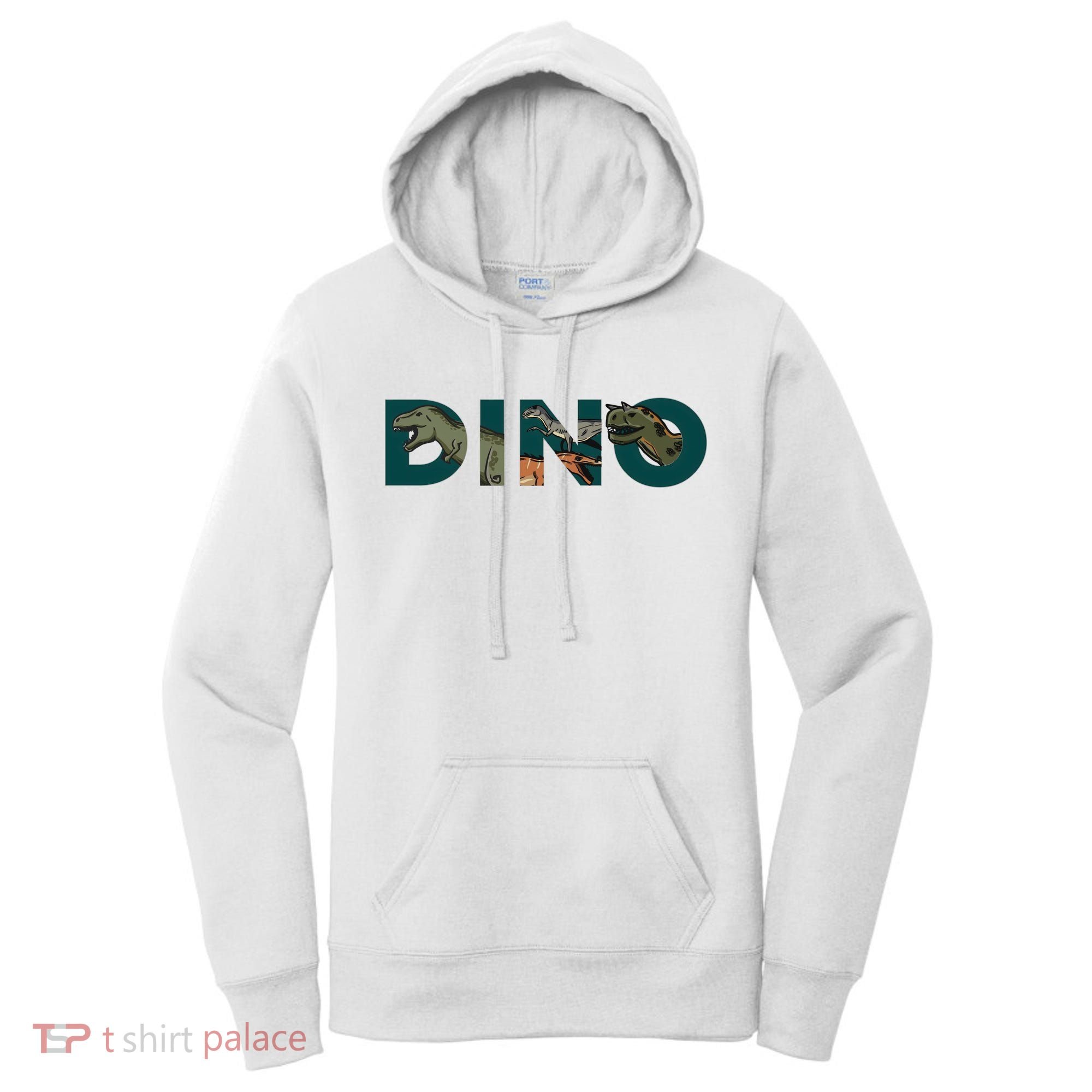 Dino Word Logo Women's Hoodie