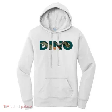 Dino Word Logo Women's Hoodie