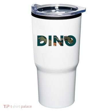 Dino Word Logo Tumbler