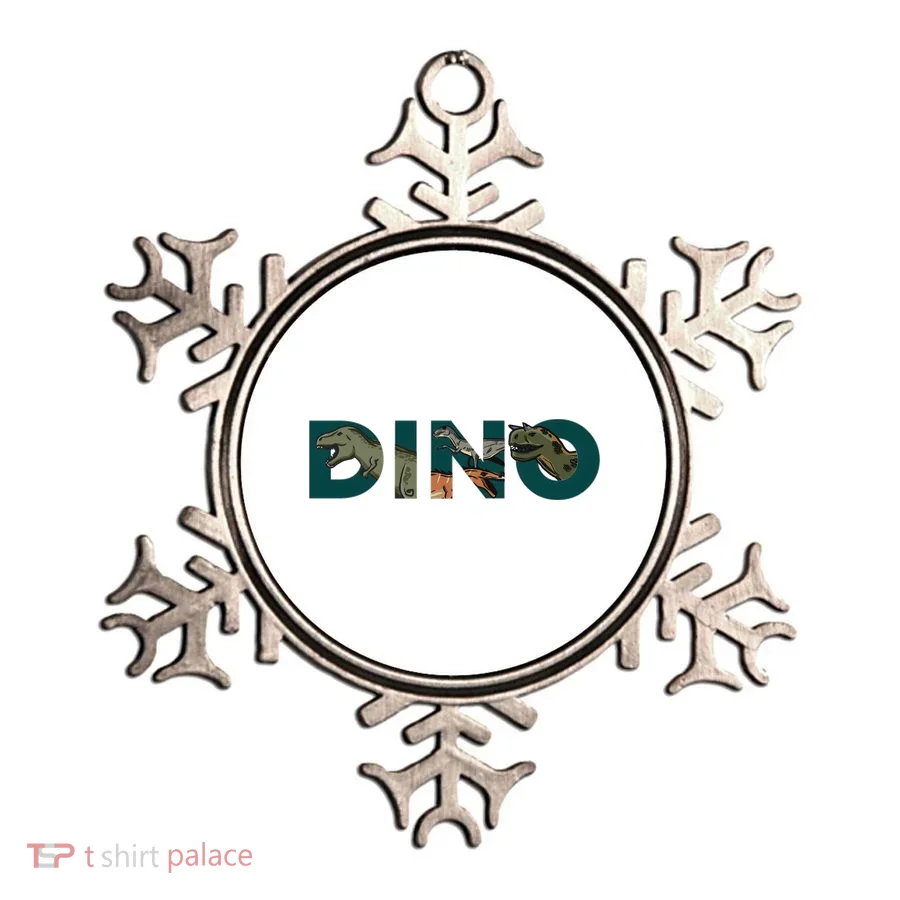Dino Word Logo Ornament