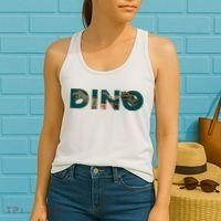 Dino Word Logo Women's Tank Top thumb 2