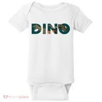 Dino Word Logo Baby Bodysuit thumb 0