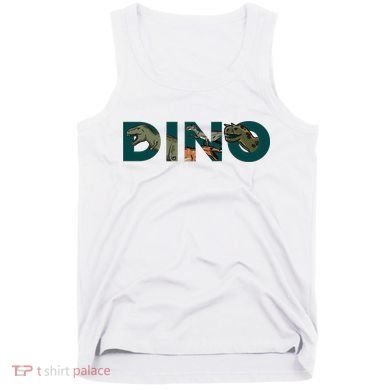 Dino Word Logo Tank Top