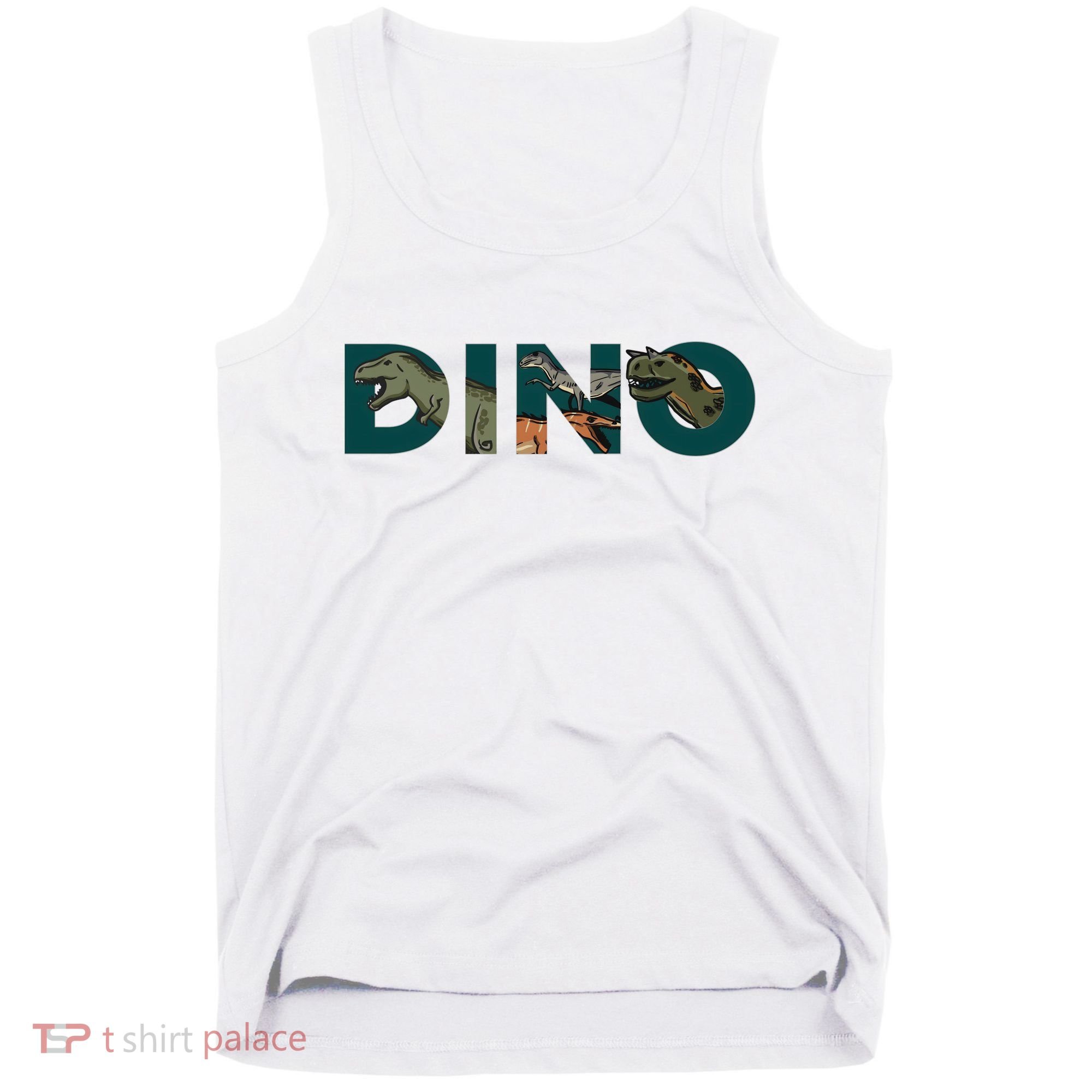 Dino Word Logo Tank Top