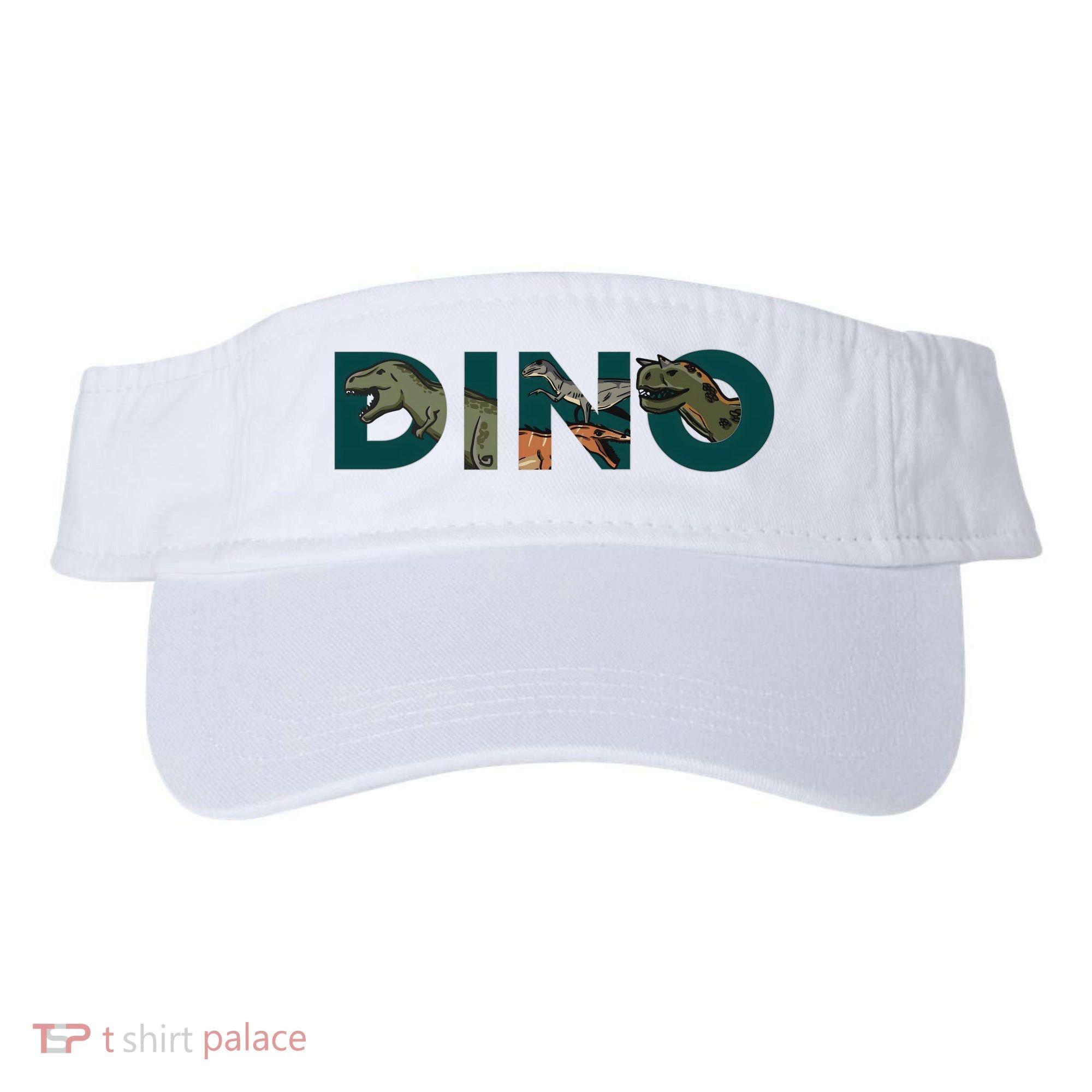 Dino Word Logo Visor