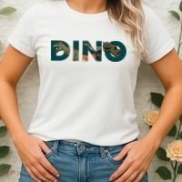 Dino Word Logo Women's T-Shirt thumb 2