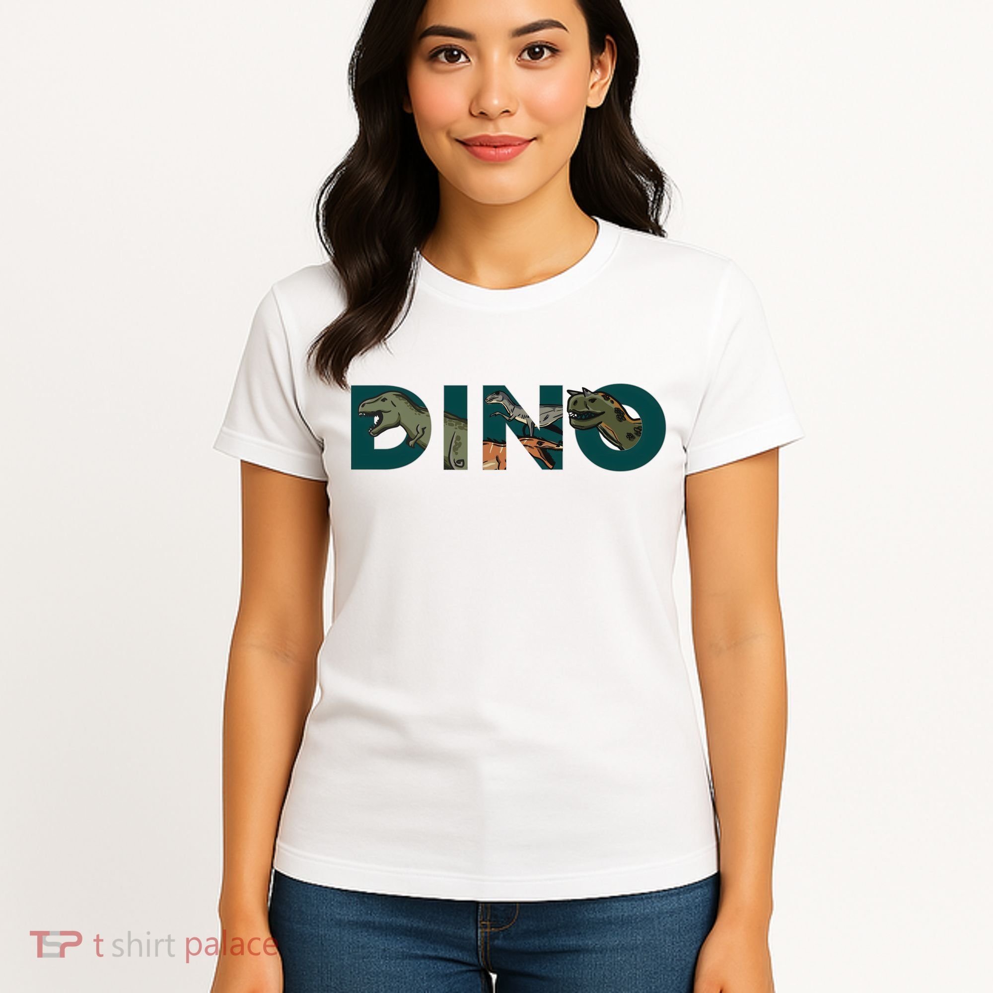 Dino Word Logo Women's T-Shirt
