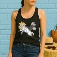 Double Wolf Moon Sun Women's Tank Top thumb 2