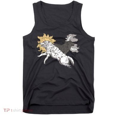 Double Wolf Moon Sun Tank Top