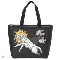 Double Wolf Moon Sun Tote Bag thumb 0