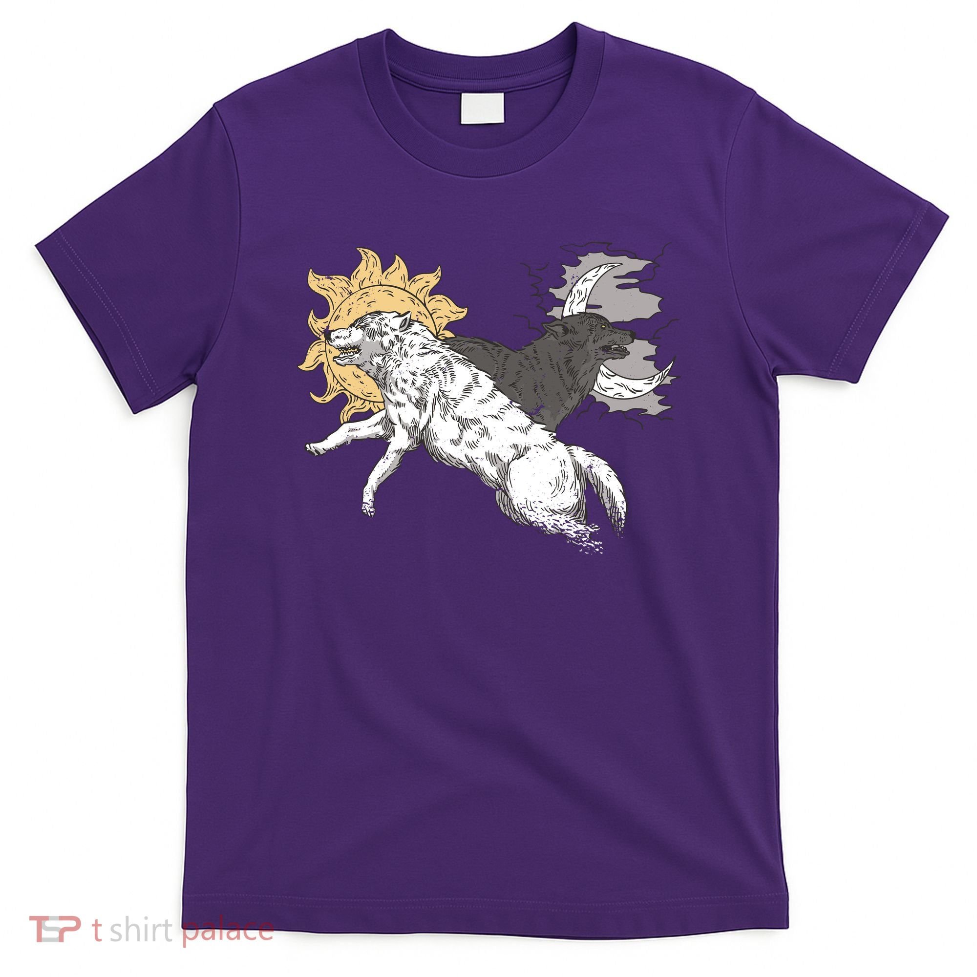 Double Wolf Moon Sun T-Shirt