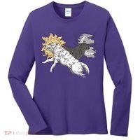 Double Wolf Moon Sun Women's Long Sleeve Shirt thumb 0